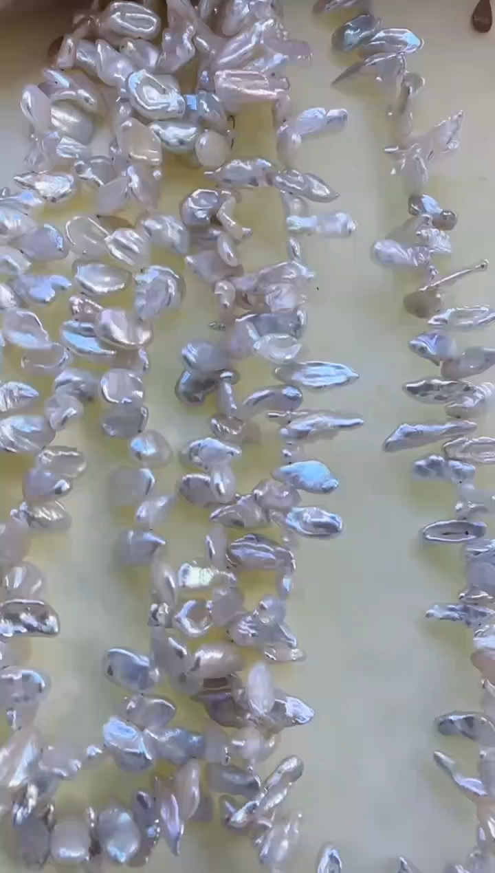 【闪购商品】淡水珍珠项链银S925镶嵌358定制  多样性发货  发其一