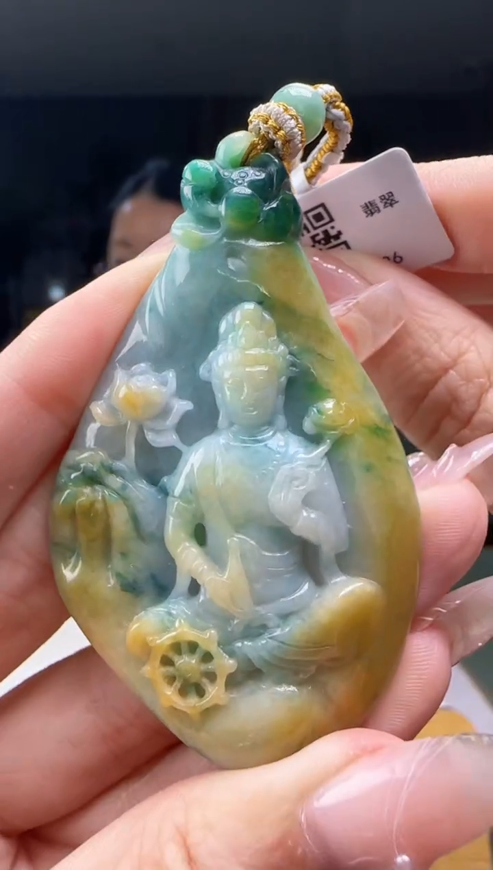 【闪购商品】翡翠吊坠(不含链)未镶嵌MM@@960Q3J11626