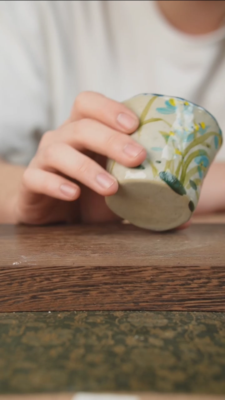 摆件泥垚手作 景德镇手工手绘器物