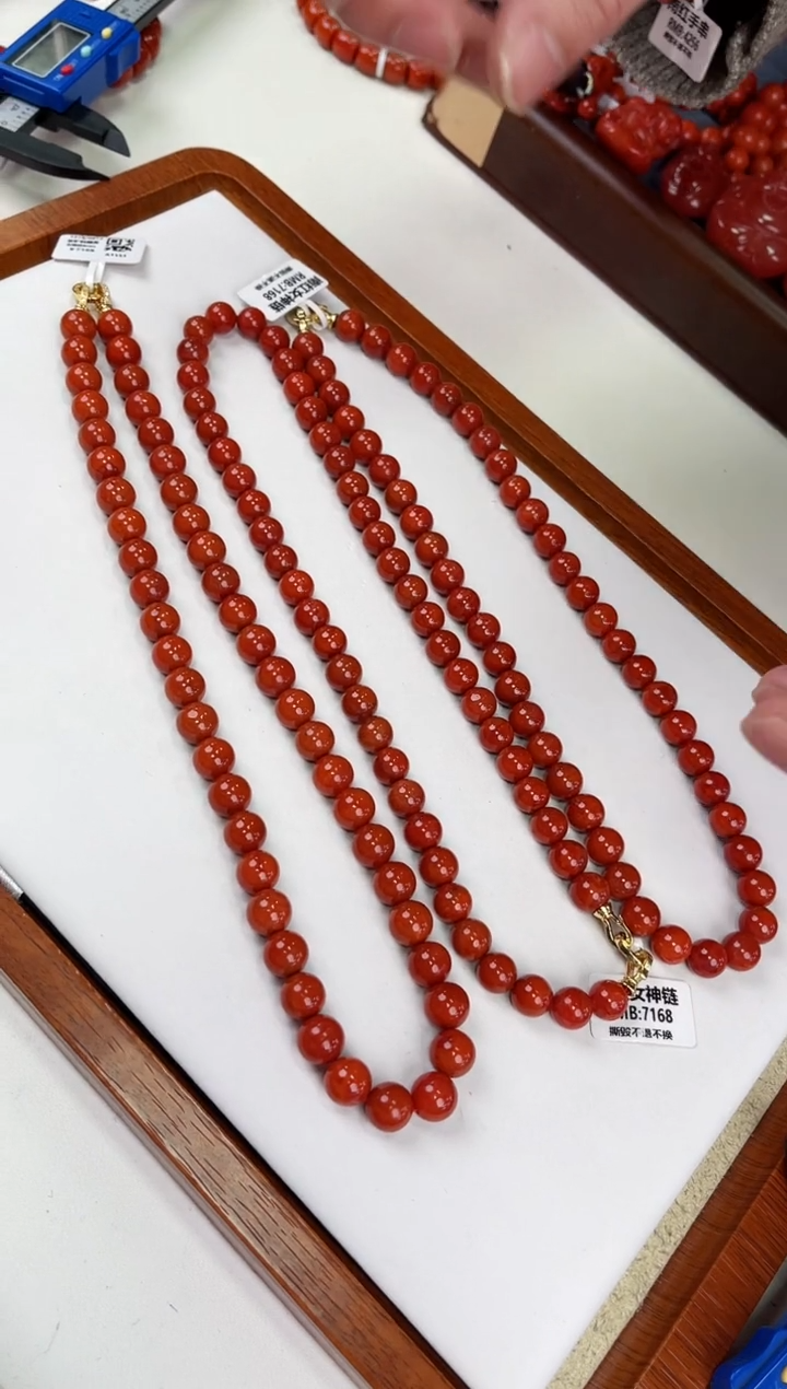 【闪购商品】南红玛瑙瓦西女神链9+未镶嵌（多样式发其一）