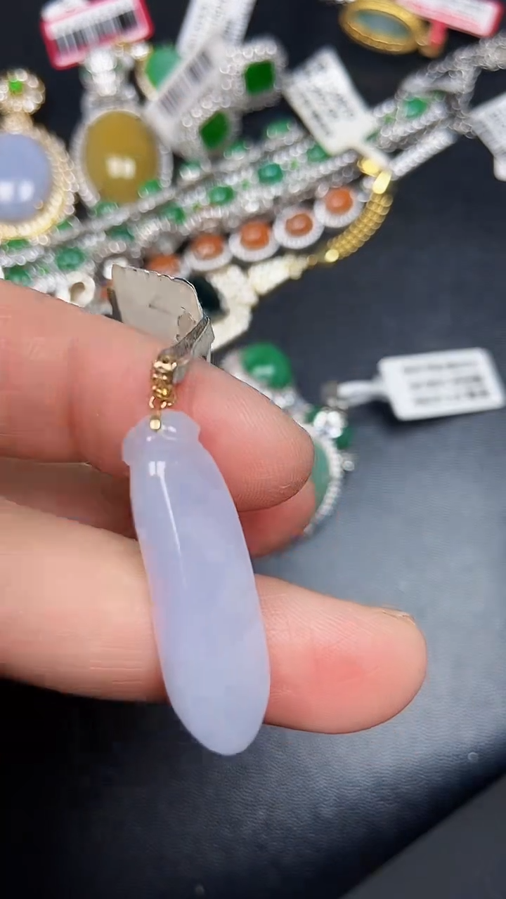 18K金镶嵌戒指翡翠2060