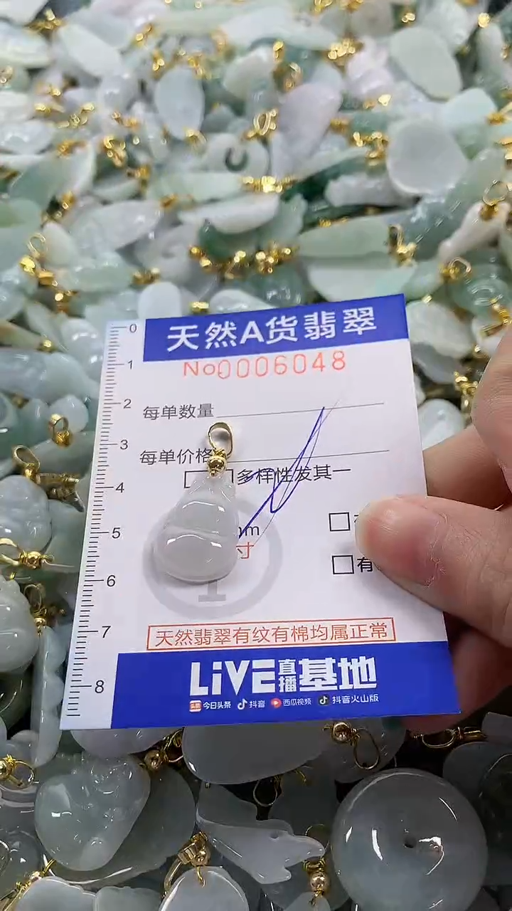 颈饰未镶嵌翡翠纯天然a货翡翠