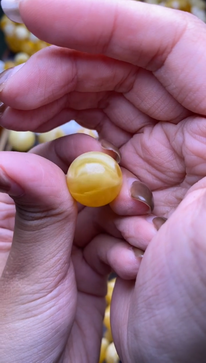 【闪购商品】琥珀裸石未镶嵌大小姐珠宝严选109