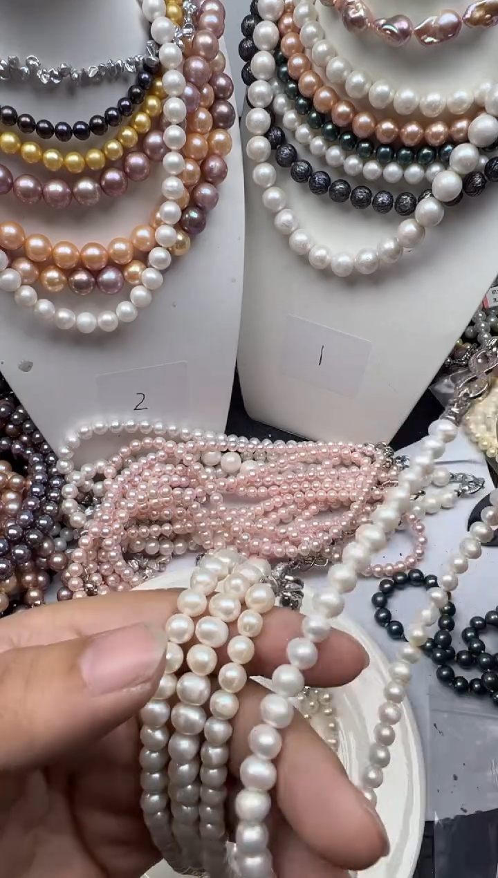 【闪购商品】淡水珍珠颈饰未镶嵌1