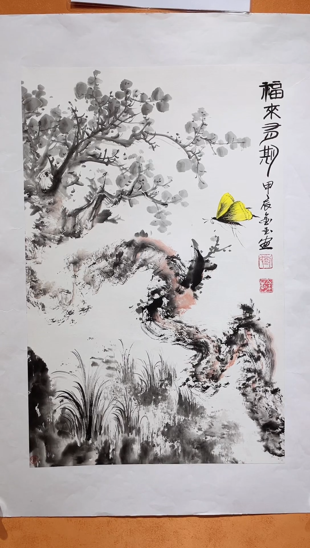 国画【国画】刘金玉老师亲笔手绘