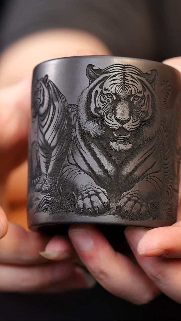 茶杯紫砂宜兴全手工原矿紫砂杯