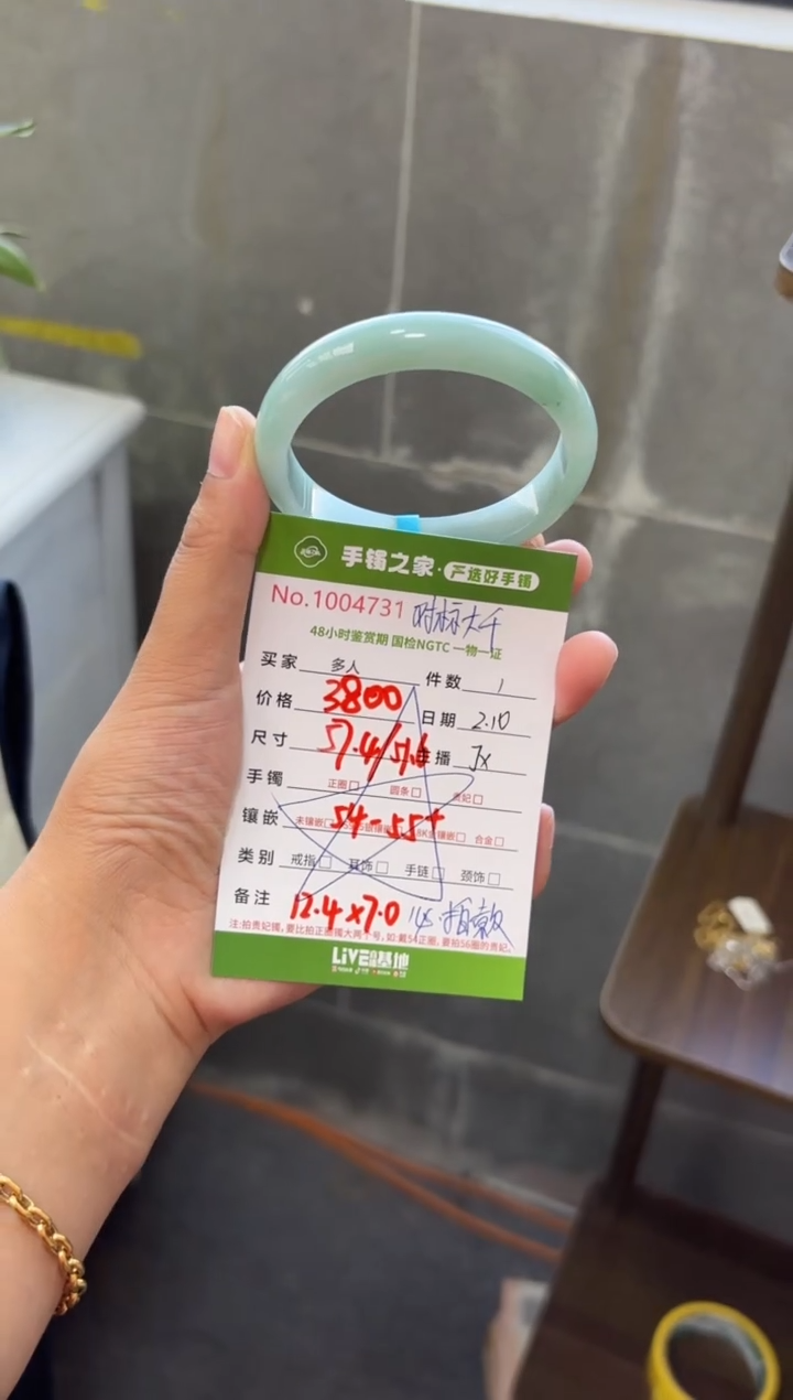 【闪购商品】翡翠手镯（贵妃镯）未镶嵌多人