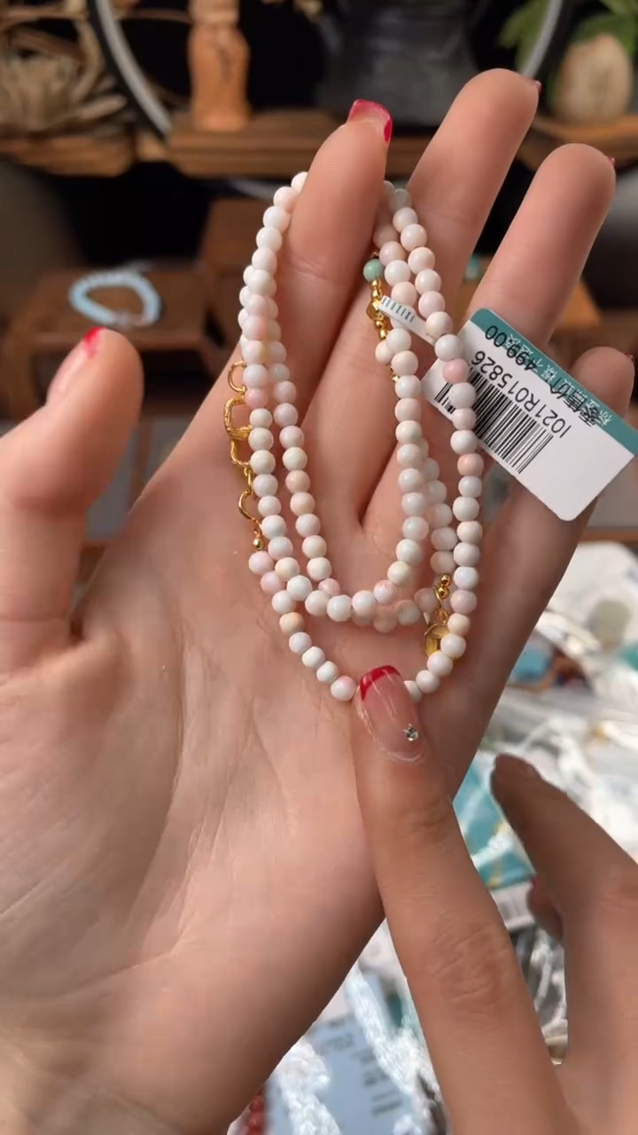 【闪购商品】贝壳项链银S925镶嵌@@I021R015826