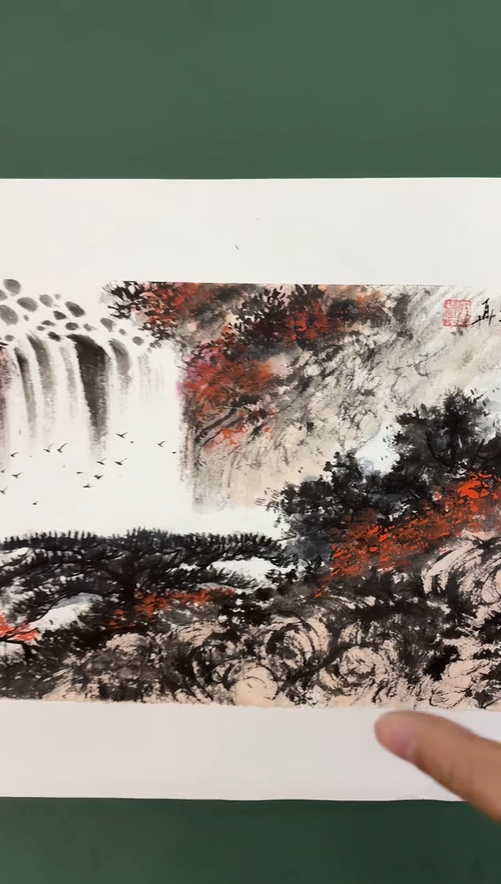 国画周建真老师绘画作品17-7