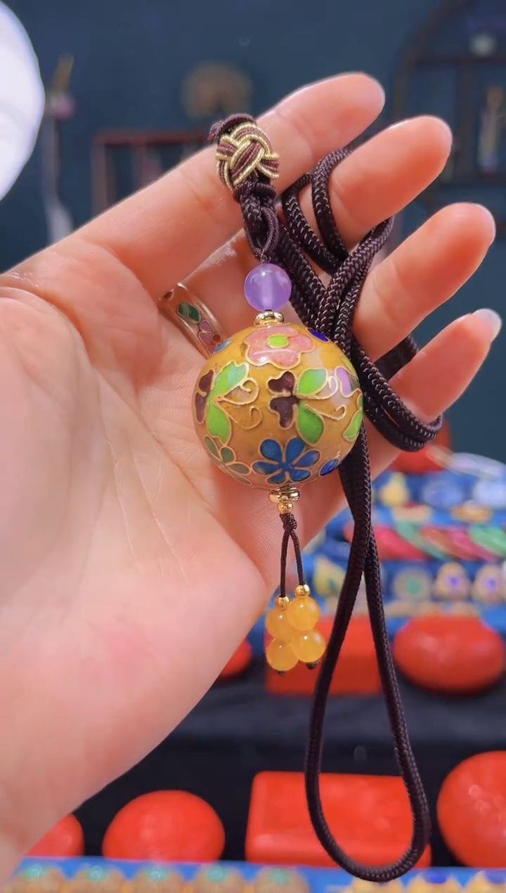 【闪购商品】非遗绝技 景泰蓝3.0项链 金