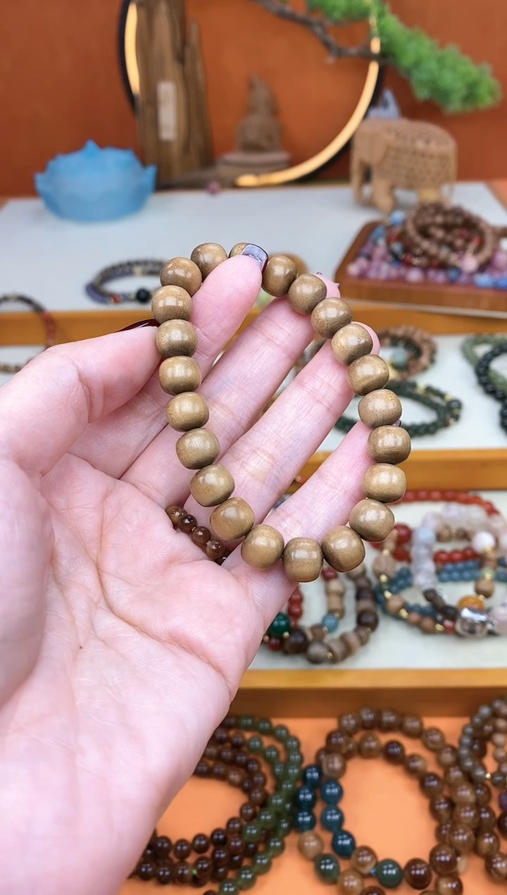 【闪购商品】檀香木手串/手链单圈印度老山檀手串