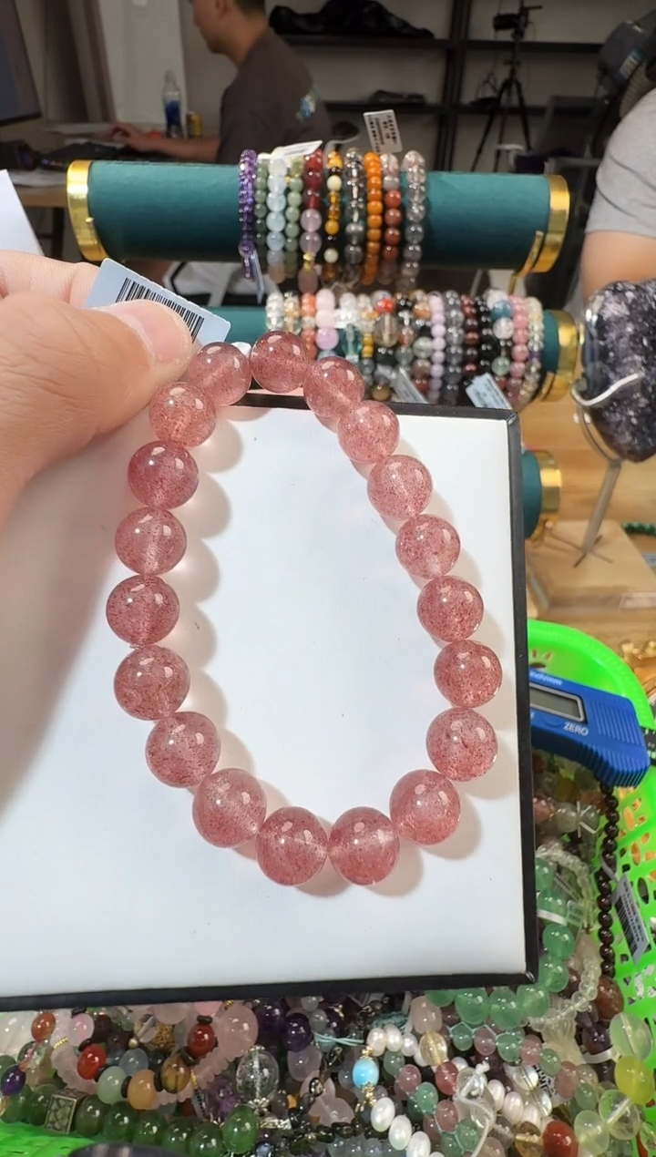 石英质玉手链未镶嵌晶0733 约10mm