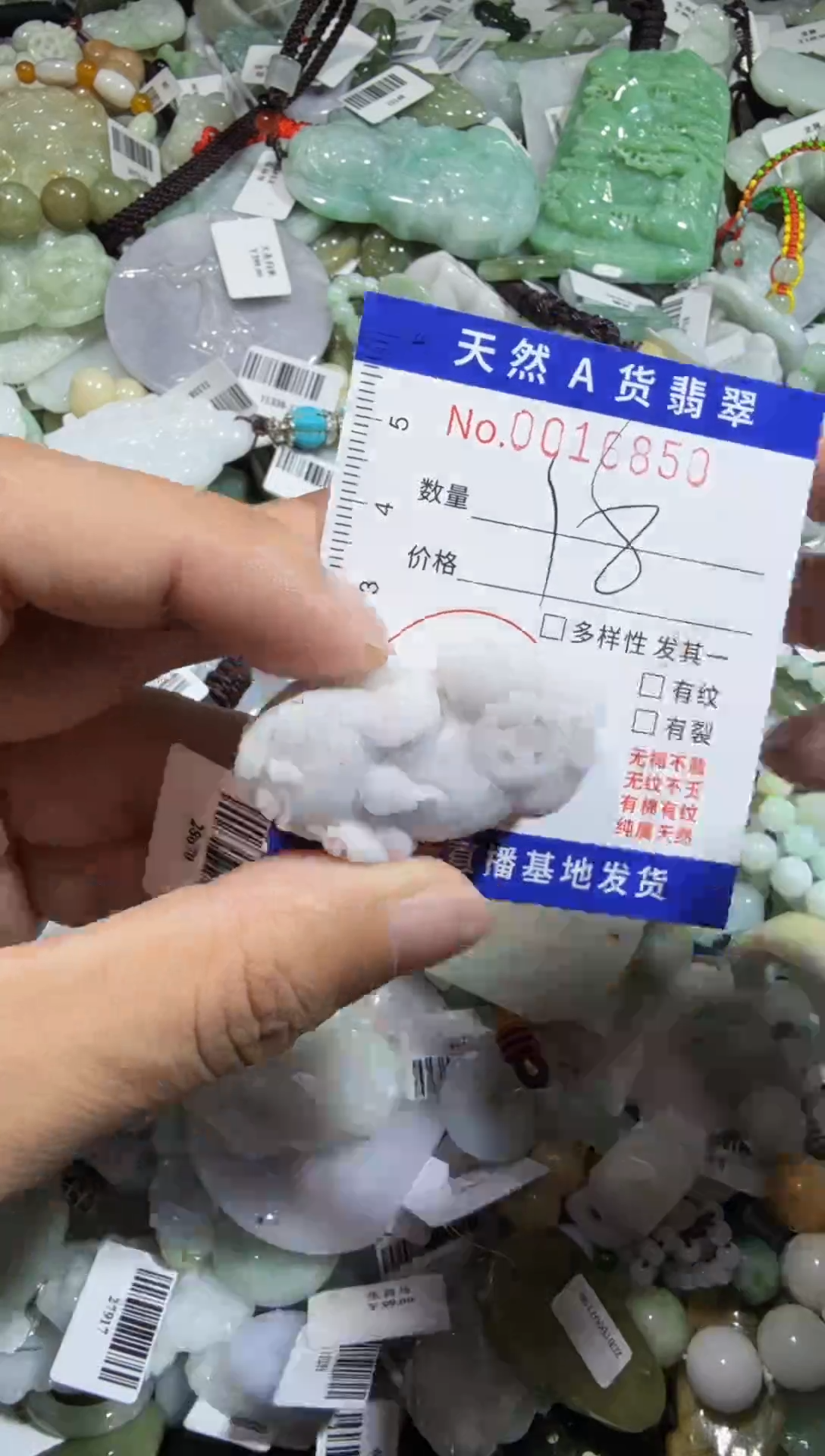 【闪购商品】翡翠颈饰未镶嵌00016850