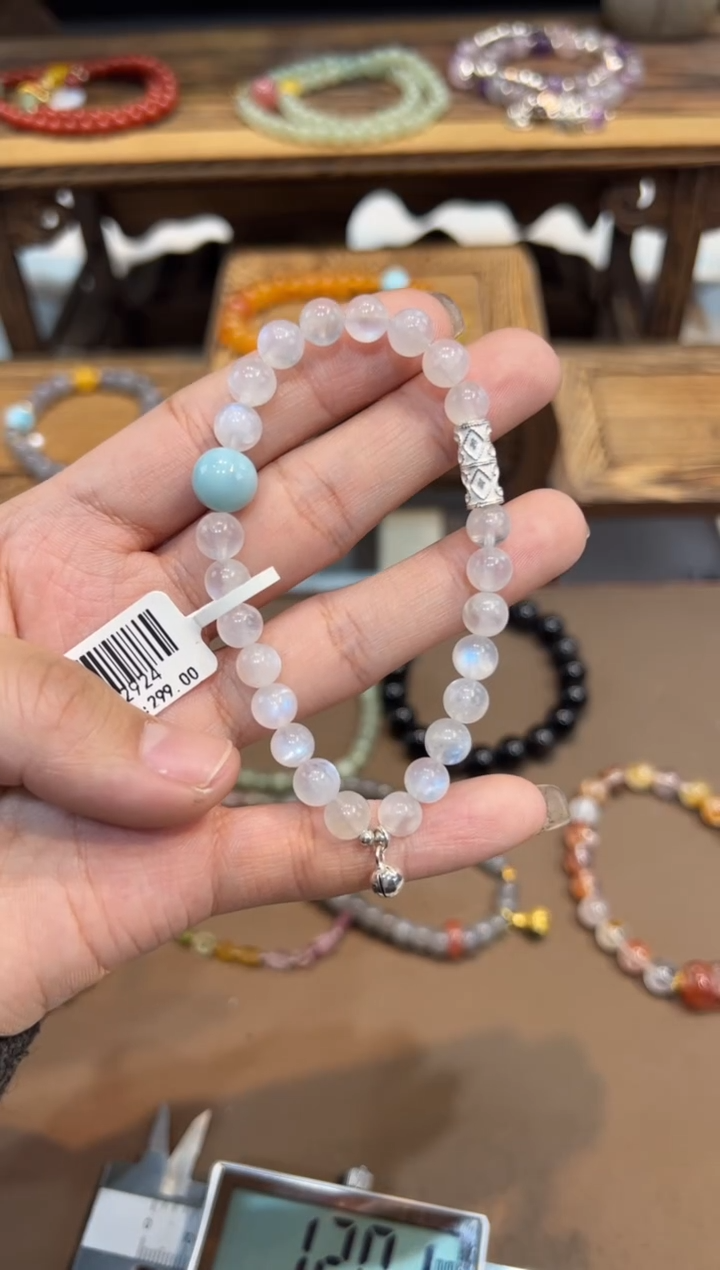 【闪购商品】长石手串未镶嵌@@手饰