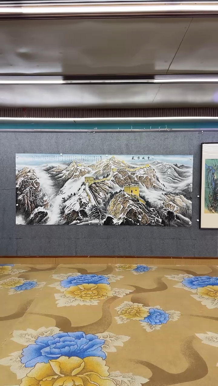 绘画M王红兵-大丈二-山水国画