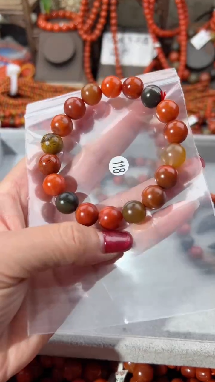 【闪购商品】南红玛瑙手串未镶嵌11