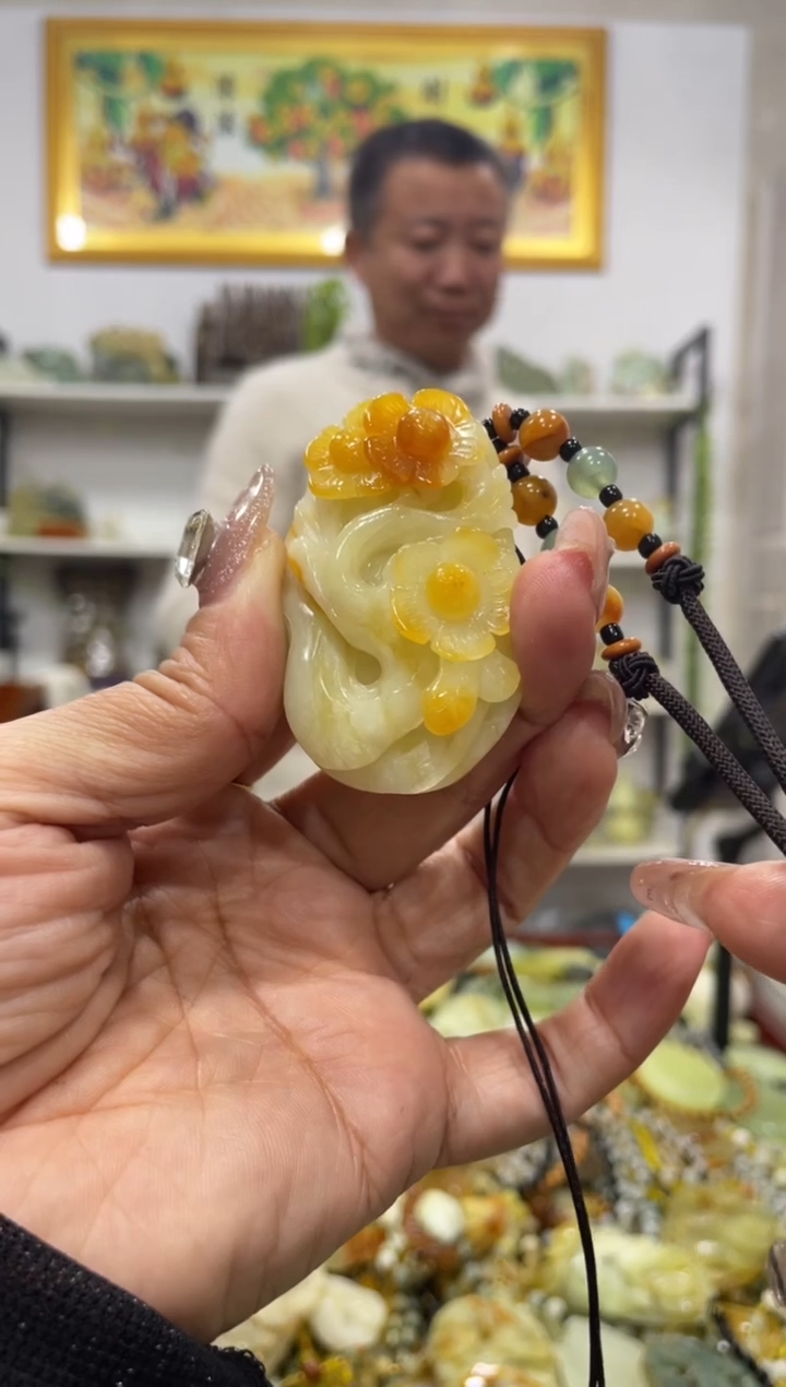 【闪购商品】岫玉吊坠未镶嵌               