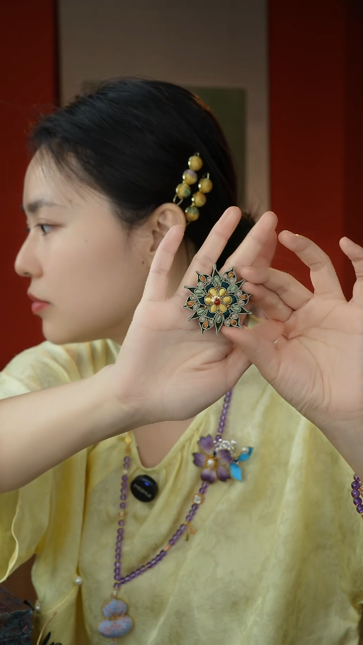 刺绣纯手工非遗国风饰品