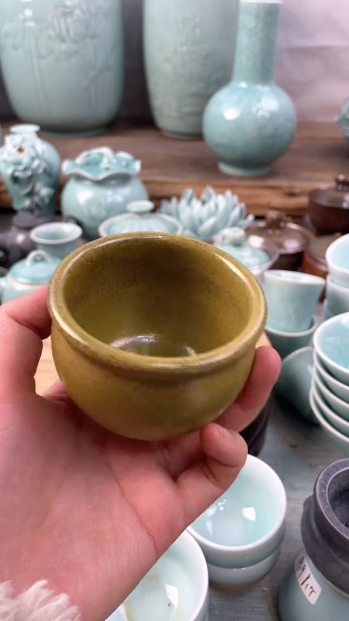 【闪购商品】福利款 慧仙青瓷 瓷器 主人杯