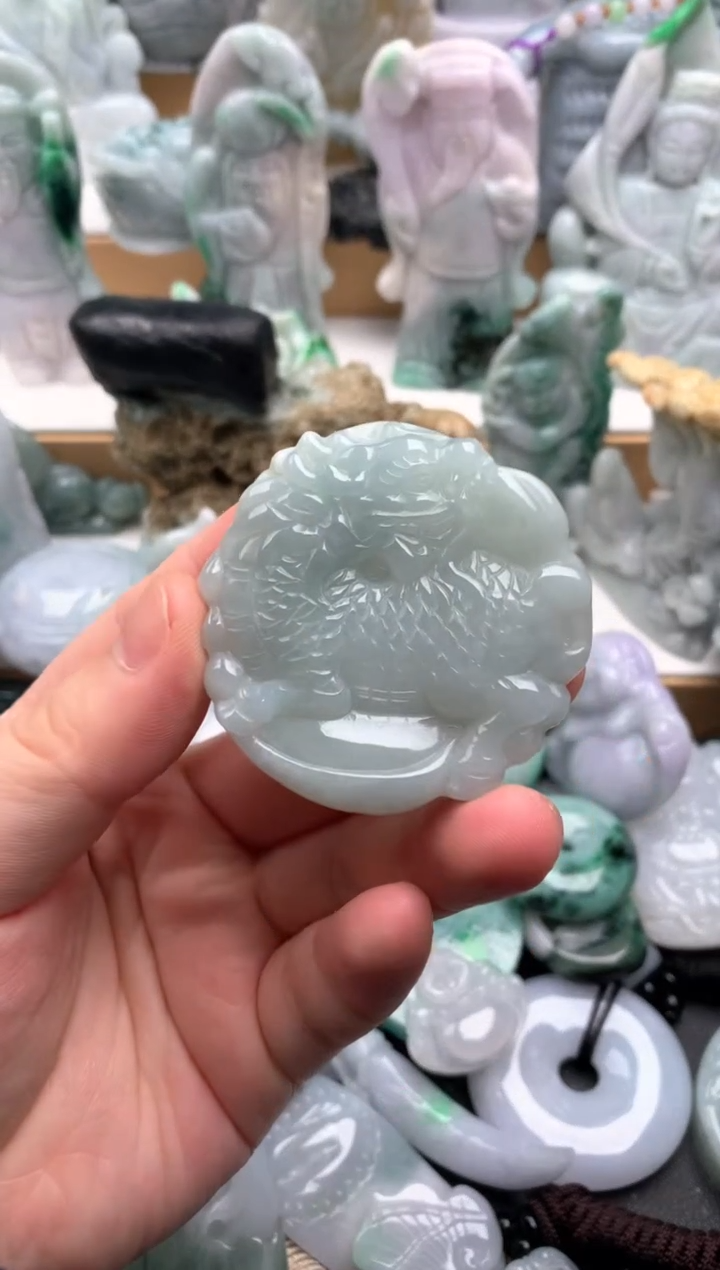 吊坠(不含链)未镶嵌翡翠1