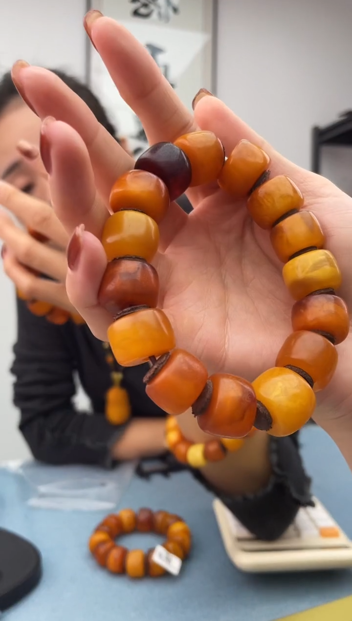 【闪购商品】蜜蜡珠宝奇石未镶嵌微瑕假一罚十042