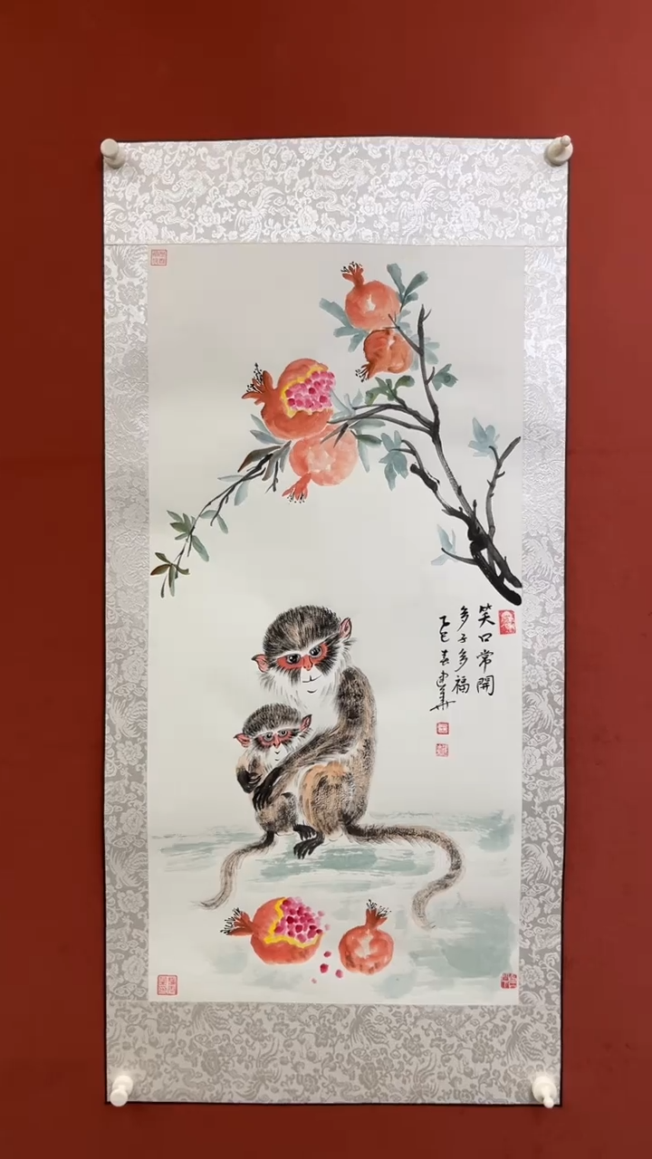 国画老师现场手绘 29