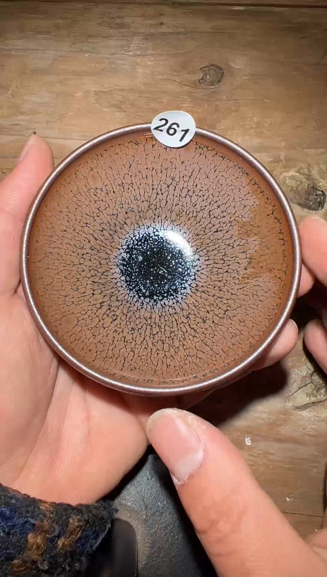 【闪购商品】茶盏老表精选柴烧261