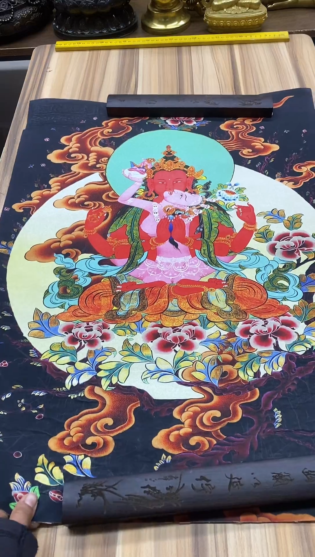 卷轴画精品挂饰 唐卡tk16006