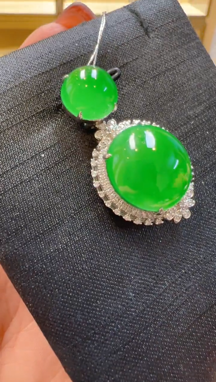 【闪购商品】翡翠吊坠(不含链)18K金镶嵌多样性团购发一件