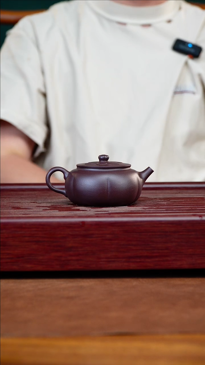 茶壶紫砂@*心潘子茶器17983瓜瓣