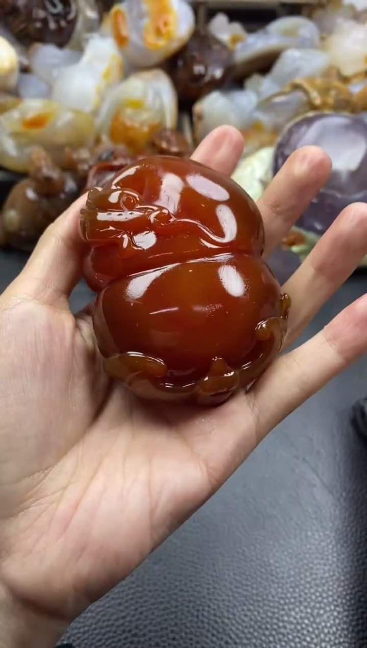 未镶嵌手把玛瑙/玉髓核*00