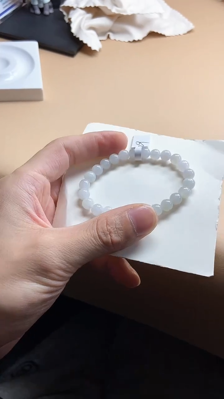 【闪购商品】翡翠手串未镶嵌天然A货翡翠手串K29