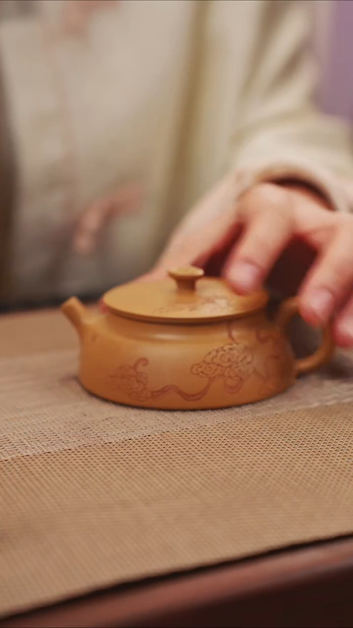 茶壶紫砂?****?静念原矿黄金段