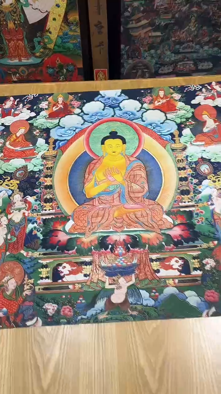 卷轴画卷轴唐卡商品