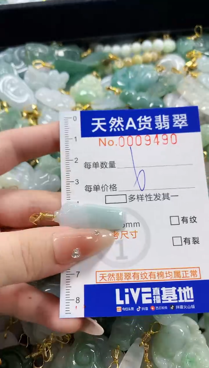 颈饰未镶嵌翡翠天然A货翡翠
