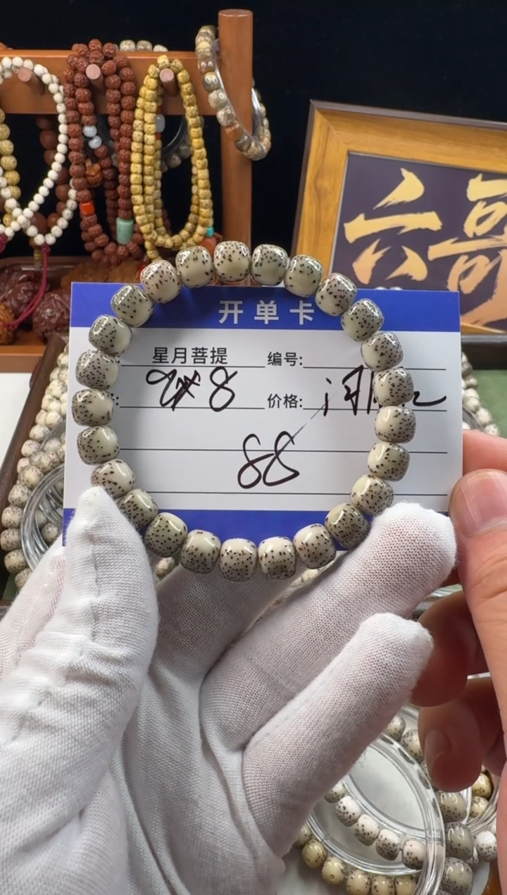手串星月菩提陪****.星月菩提河豚