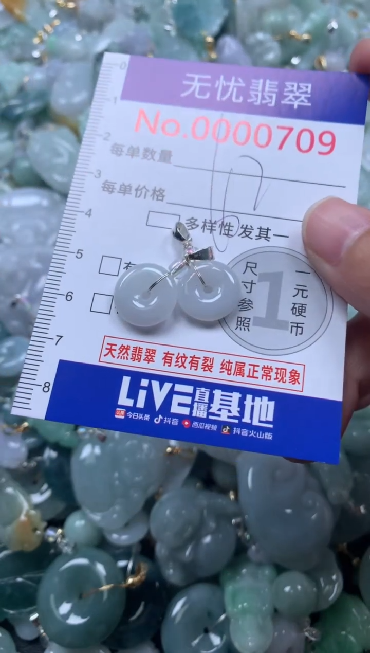 颈饰未镶嵌翡翠709