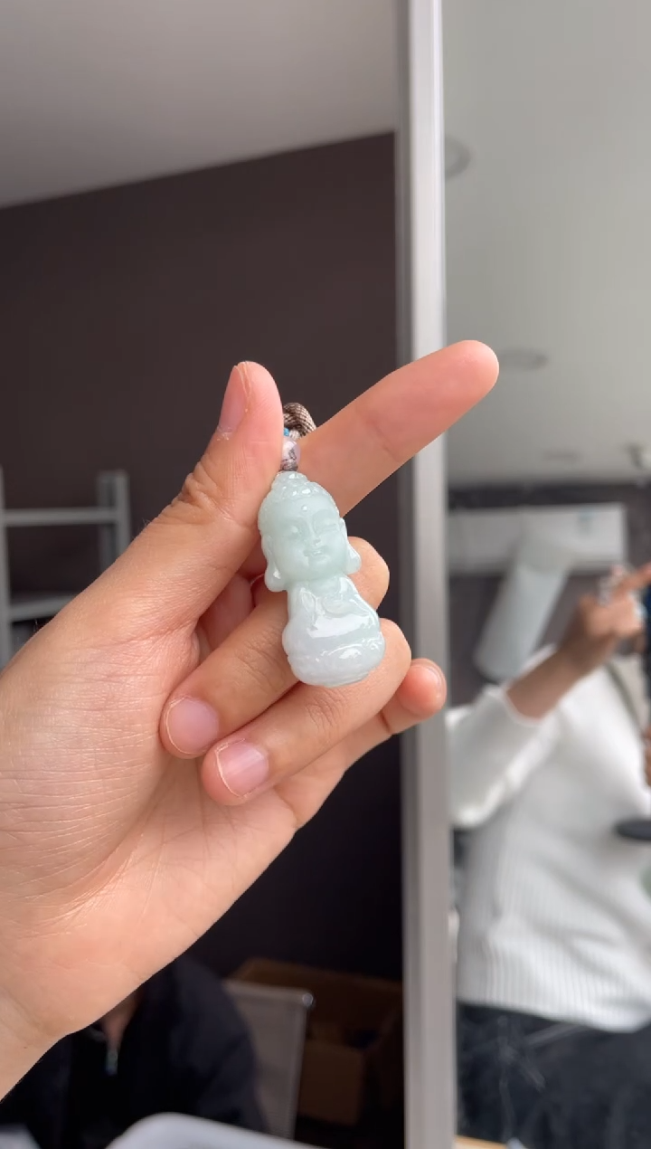 吊坠(不含链)未镶嵌翡翠天然缅甸A货翡翠