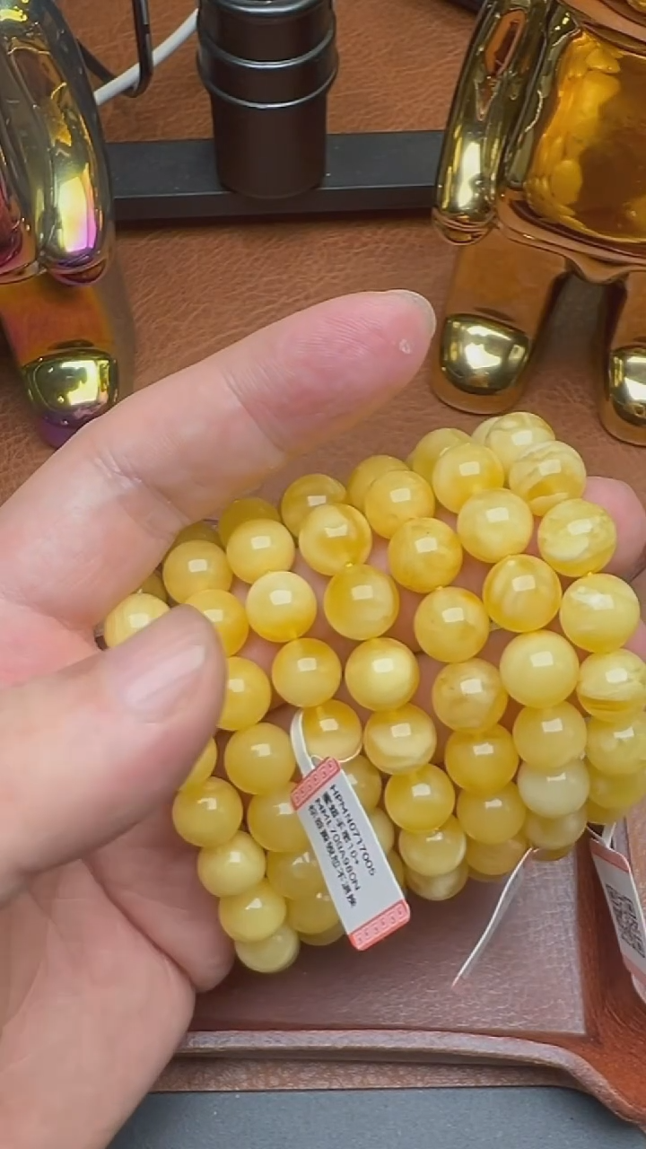 未镶嵌蜜蜡手串HPMN0717005