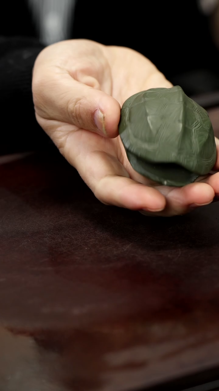 紫砂茶宠紫砂龟壳