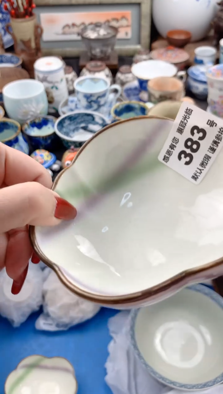 【闪购商品】瓷片383号九姑娘工艺品瓷器