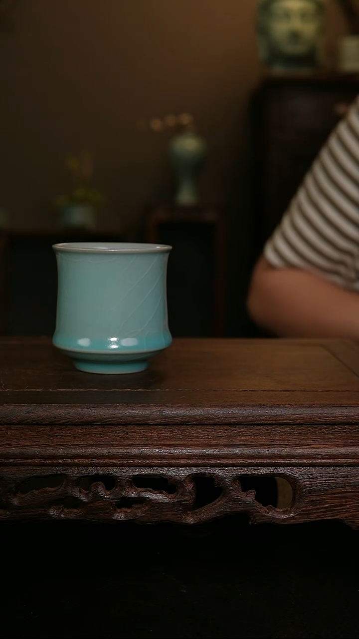 摆件仿古手工主人杯 