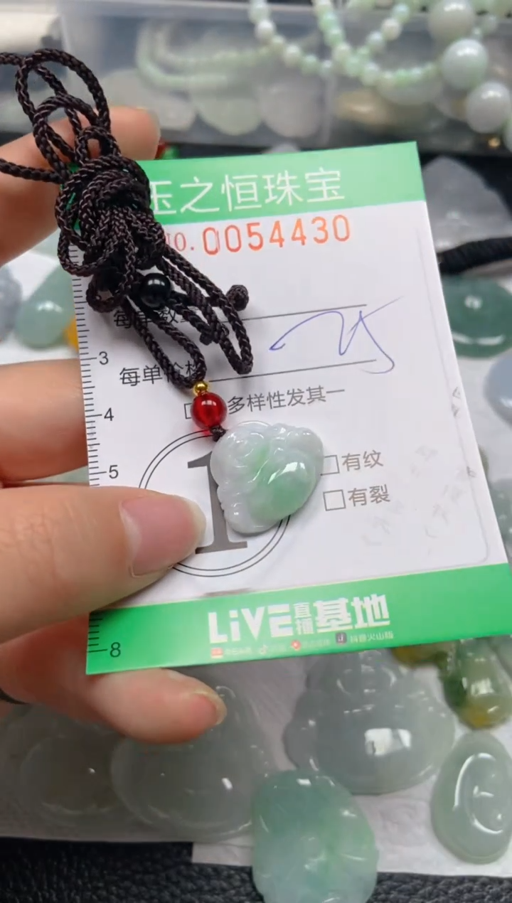 【闪购商品】翡翠未镶嵌颈饰闪购0054430