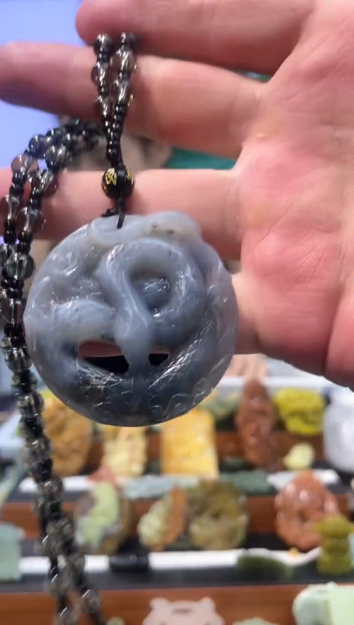 【闪购商品】岫玉吊坠未镶嵌·