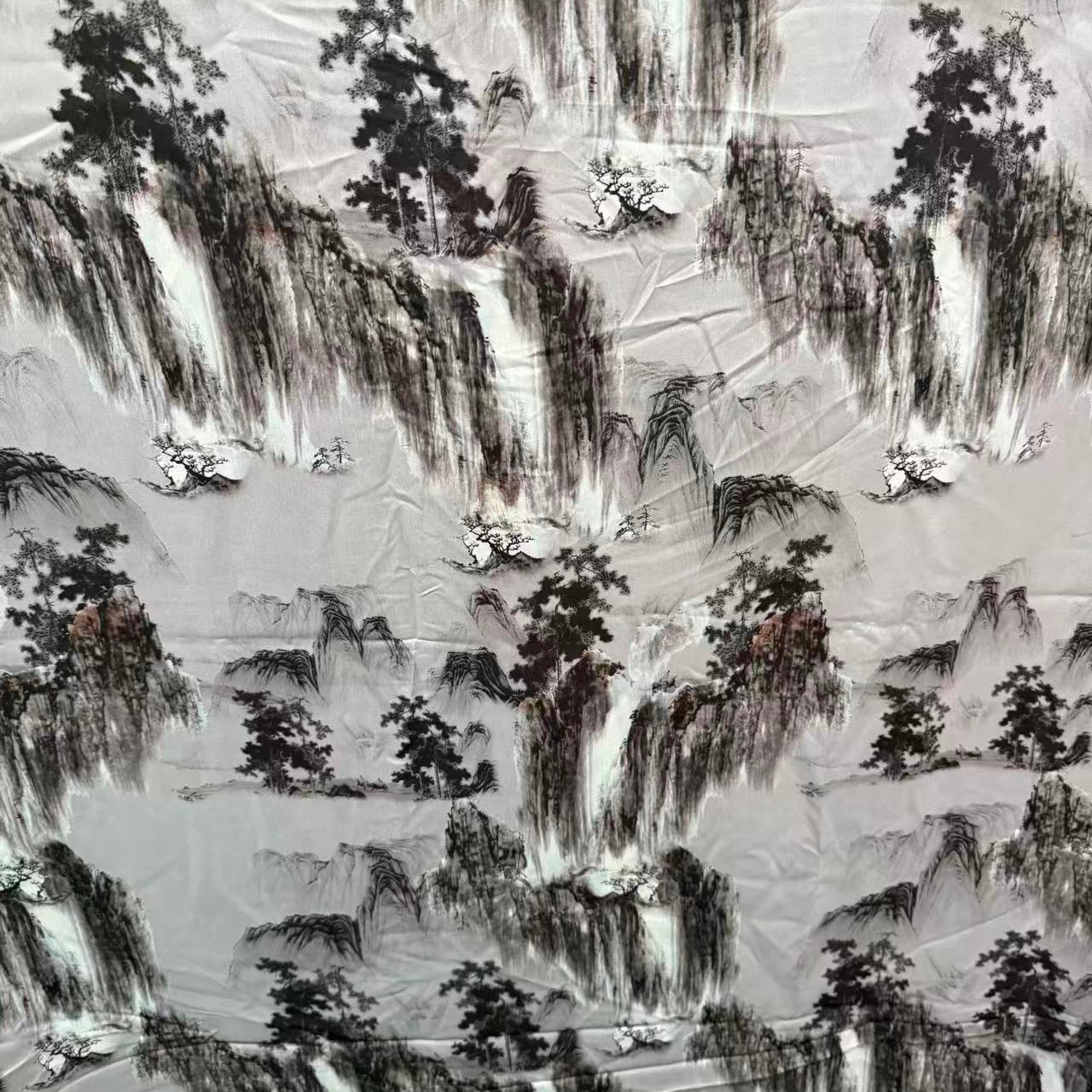 仿真丝段香云纱，面料柔软舒服中国风面料