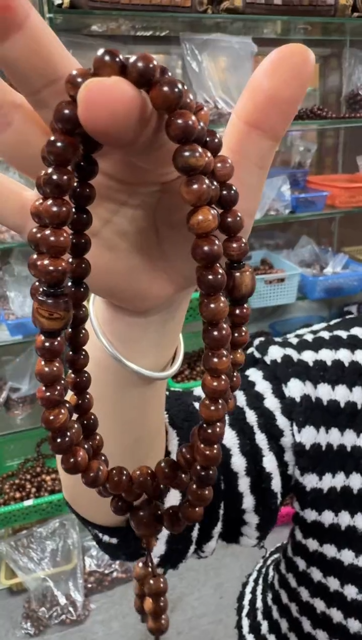 手串/手链黄花梨/降香黄檀臻品0.8×108规格海黄手串