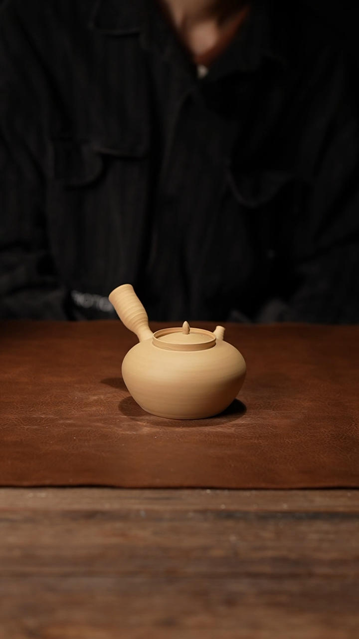 018白泥手拉煮水壶