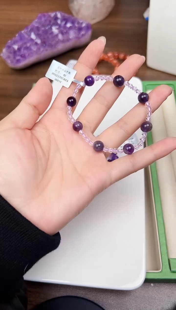 未镶嵌手链水晶悦3632