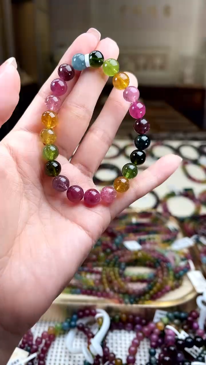 【闪购商品】碧玺/未镶嵌8mm+碧玺单圈多样性发货