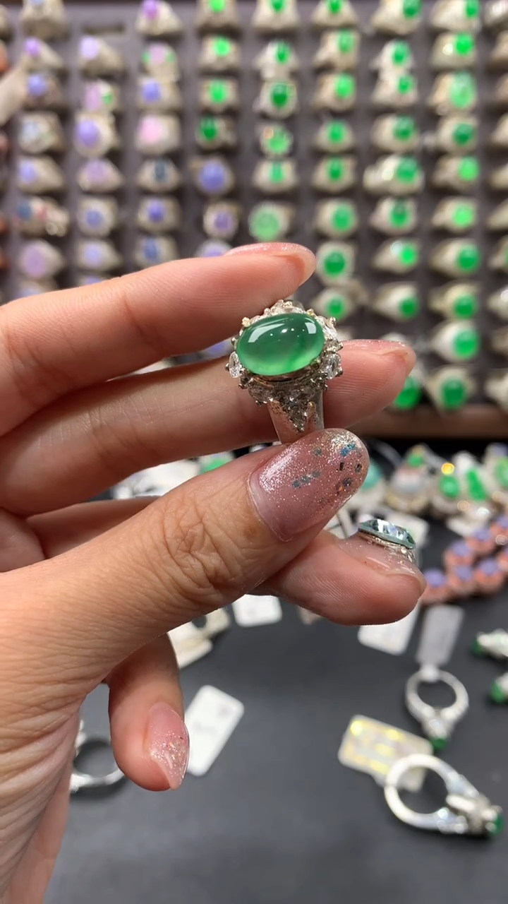 未镶嵌定制翡翠天然缅甸A货翡翠 10.25